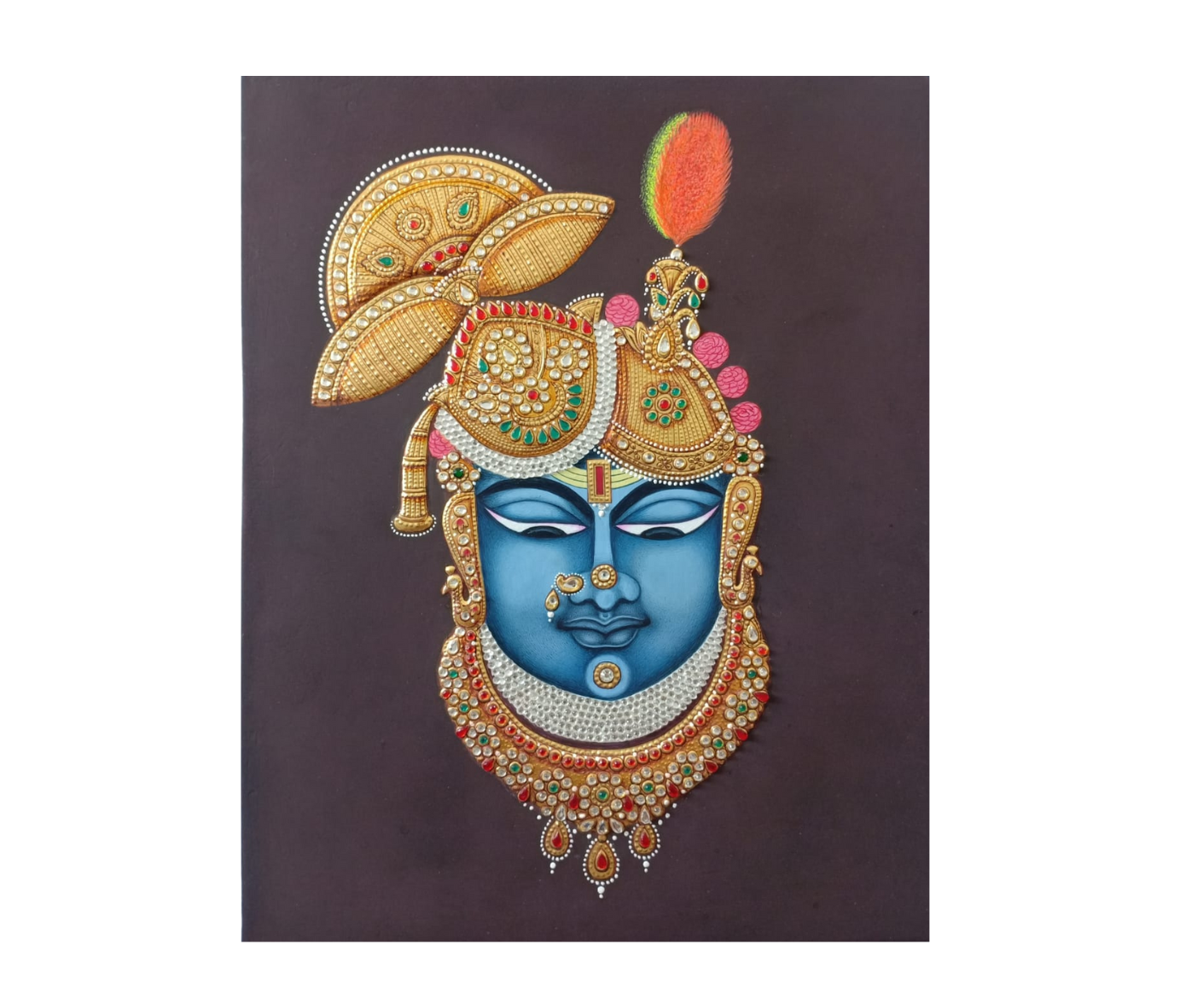 Shrinathji with crown